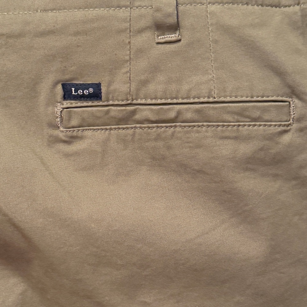 🫒🫒🫒BOGOHO🫒🫒🫒Lee Olive Casual Shorts-22 - Picture 6 of 9